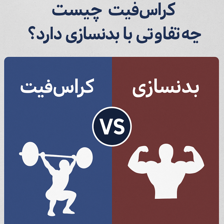 کراس‌فیت چیست و چه تفاوتی با بدنسازی دارد؟ | راهنمای کامل برای انتخاب هوشمندانه